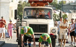 В богатырском многоборье севастопольские богатыри доказали свою любовь Севастополю