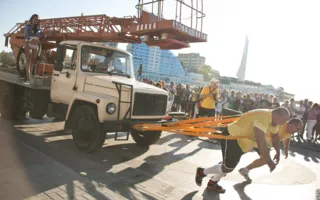 В богатырском многоборье севастопольские богатыри доказали свою любовь Севастополю