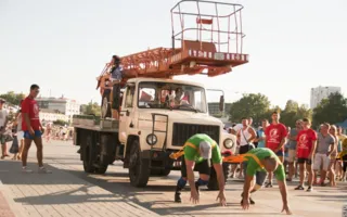 В богатырском многоборье севастопольские богатыри доказали свою любовь Севастополю