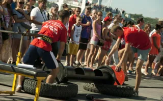 В богатырском многоборье севастопольские богатыри доказали свою любовь Севастополю