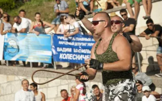 В богатырском многоборье севастопольские богатыри доказали свою любовь Севастополю