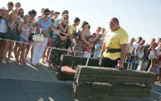 В богатырском многоборье севастопольские богатыри доказали свою любовь Севастополю