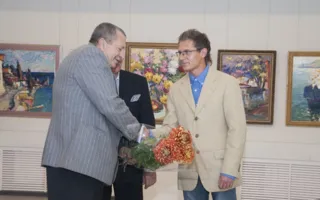 В Севастополе открылась персональная выставка картин Алексея Чеботару