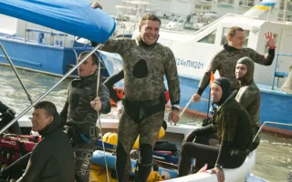 Чемпионат по подводной охоте собрал в Севастополе лучших охотников Украины