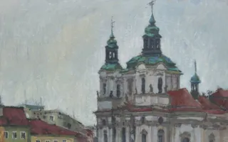 В галерее «Южный Эрмитаж» открылась новогодняя выставка картин молодых художников «Новогоднее настроение»