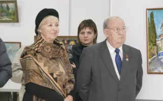 В галерее «Южный Эрмитаж» открылась новогодняя выставка картин молодых художников «Новогоднее настроение»