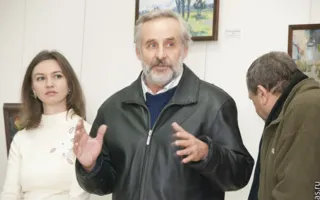В галерее «Южный Эрмитаж» открылась новогодняя выставка картин молодых художников «Новогоднее настроение»