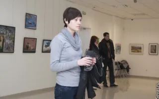 В галерее «Южный Эрмитаж» открылась новогодняя выставка картин молодых художников «Новогоднее настроение»