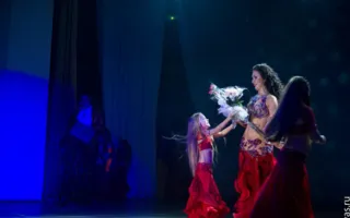 Новогодний концерт школы восточного танца «Тиара»