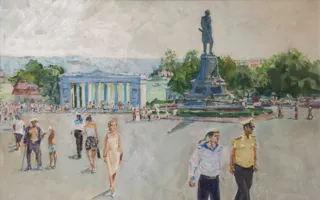 Выставка живописи крымских художников в Севастополе ко Дню независимости Украины