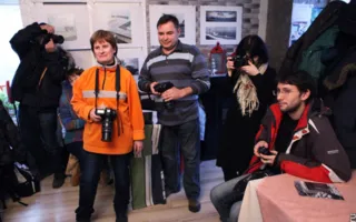 В Севастополе стартовал «Фотографический субботник», на котором фотографы представили «Снежный город»
