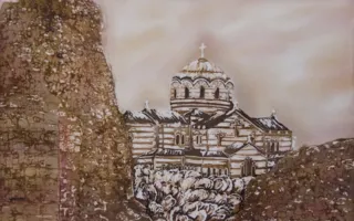 Выставка батика Людмилы Федчишиной в Севастополе