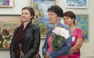 Выставка батика Людмилы Федчишиной в Севастополе
