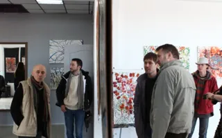 Открылась выставка абстрактных картин Кирилла Булатова