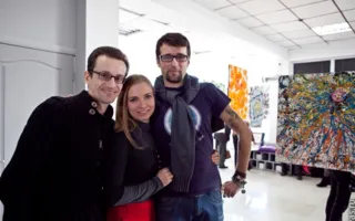 Открылась выставка абстрактных картин Кирилла Булатова