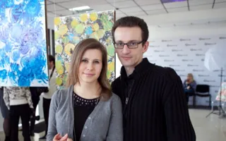 Открылась выставка абстрактных картин Кирилла Булатова
