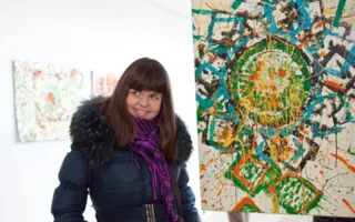 Открылась выставка абстрактных картин Кирилла Булатова