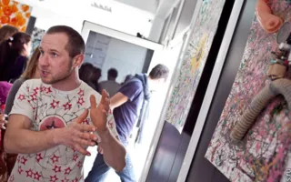 Открылась выставка абстрактных картин Кирилла Булатова