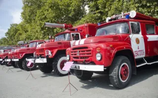 Выставка пожарной и аварийно-спасательной техники Севастополя