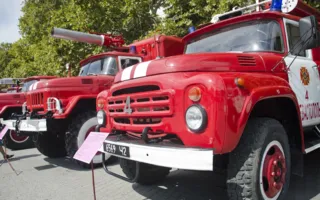 Выставка пожарной и аварийно-спасательной техники Севастополя