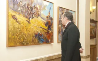 Открылась персональная выставка картин Сергея Берлова «Севастопольская сага»