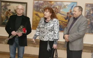 Открылась персональная выставка картин Сергея Берлова «Севастопольская сага»