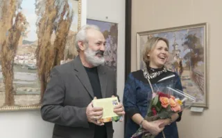 Открылась персональная выставка симферопольской художницы Елены Молчановой-Дудченко «Севастопольские встречи»