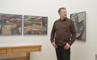 В Севастополе открылась персональная выставка картин абстракциониста Геннадия Якшина