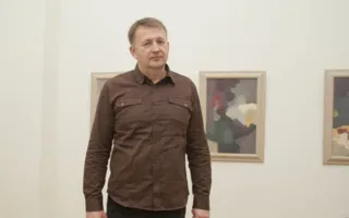 В Севастополе открылась персональная выставка картин абстракциониста Геннадия Якшина