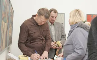 В Севастополе открылась персональная выставка картин абстракциониста Геннадия Якшина