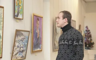 Разнообразие жанров и стилей представили молодые художники