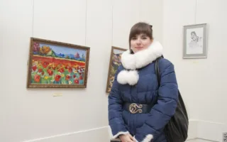 Разнообразие жанров и стилей представили молодые художники