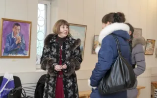 Разнообразие жанров и стилей представили молодые художники