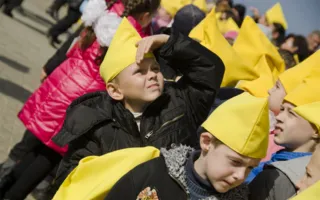 Три тысячи школьников Севастополя принесли клятву верности городу