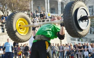В Севастополе состоялось богатырское многоборье «Осенний вызов — 2013»
