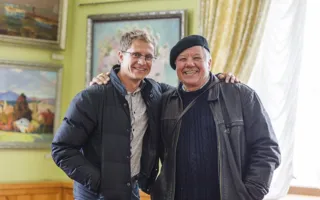 Выставка картин семьи художников Чеботару в севастопольском театре