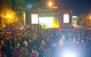 В Севастополе состоялся антифашистский концерт легендарных групп