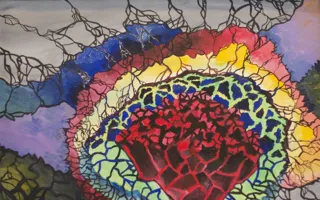 «Картина в интерьере» — выставка абстрактной живописи в арт-отеле «Украина»