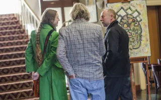 «Картина в интерьере» — выставка абстрактной живописи в арт-отеле «Украина»
