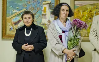 Киевская художница Татьяна Красная представила в Севастополе свои картины