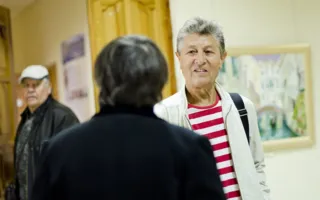 Киевская художница Татьяна Красная представила в Севастополе свои картины