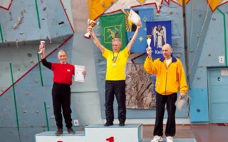 В Севастополе состоялся Чемпионат Украины по скалолазанию среди ветеранов-любителей