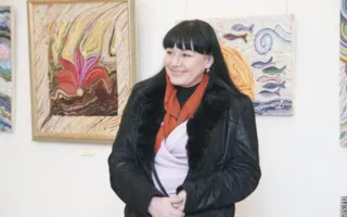 Живопись нитками на выставке гобеленовых картин Людмилы Матевушевой