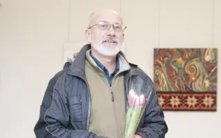 Живопись нитками на выставке гобеленовых картин Людмилы Матевушевой