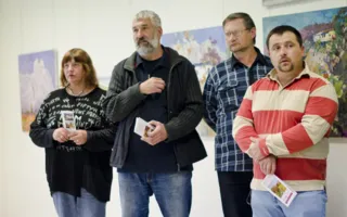 Выставка по итогам пленэра «Аквамарин IV» показала крымские красоты глазами украинских художников