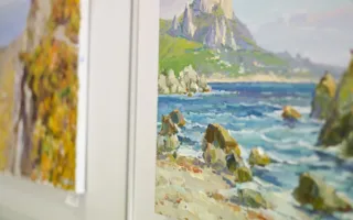 Выставка по итогам пленэра «Аквамарин IV» показала крымские красоты глазами украинских художников