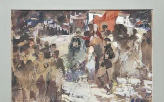 «Армейские зарисовки» севастопольского художника Анатолия Сухоруких ко Дню защитника отечества