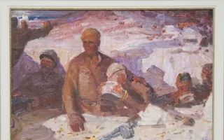 «Армейские зарисовки» севастопольского художника Анатолия Сухоруких ко Дню защитника отечества