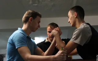 В Севастополе состоялся девятый чемпионат по армрестлингу среди студентов
