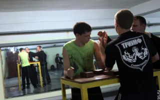В Севастополе состоялся девятый чемпионат по армрестлингу среди студентов